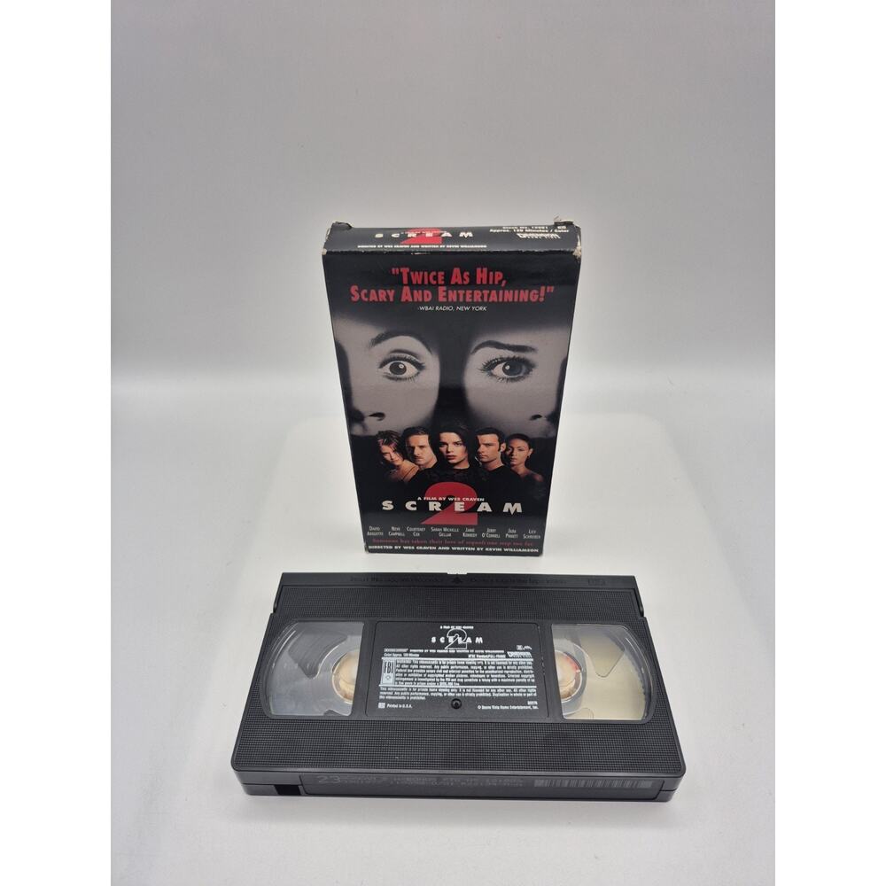 Scream 2 (VHS, 1997) Dimension Home Video Wes Craven